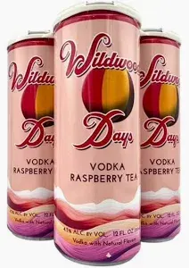 WILDWOOD DAY RASPBERRY ICE TEA 12 OZ 4 PK