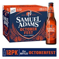 SAM ADAMS SUMMER ALE/Octoberfest 12 NR - 12 Pack