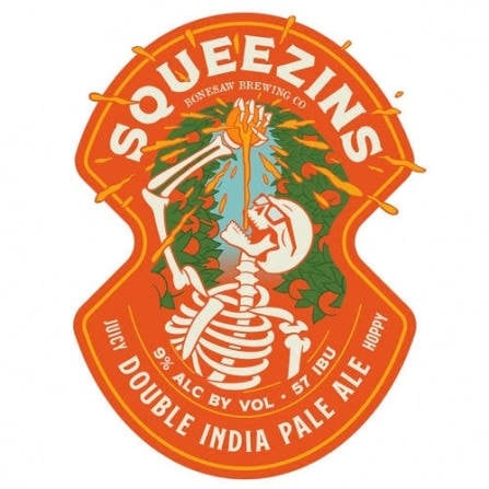 Bonesaw Squeezins DIPA 12oz C - 6PK