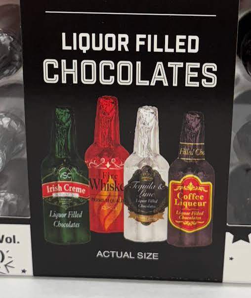 LIQUOR FILLED CHOCOLATES