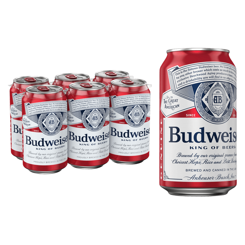 BUDWEISER 6/30 PK C - 6 Pack