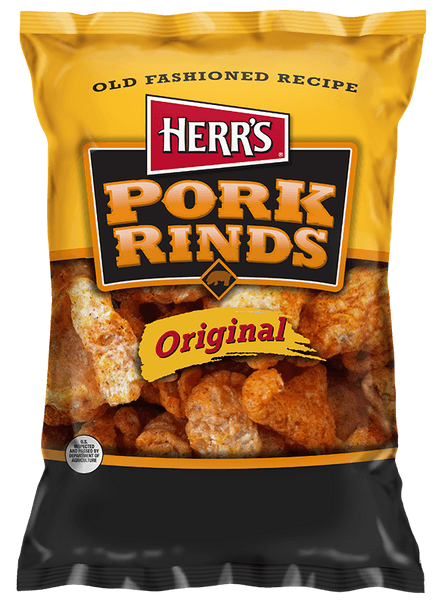 HERR'S PORK RINDS ORIGINAL 1.5oz