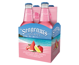 SEAGRAMS COOLERS JAMAICAN ME HAPPY 4PACK