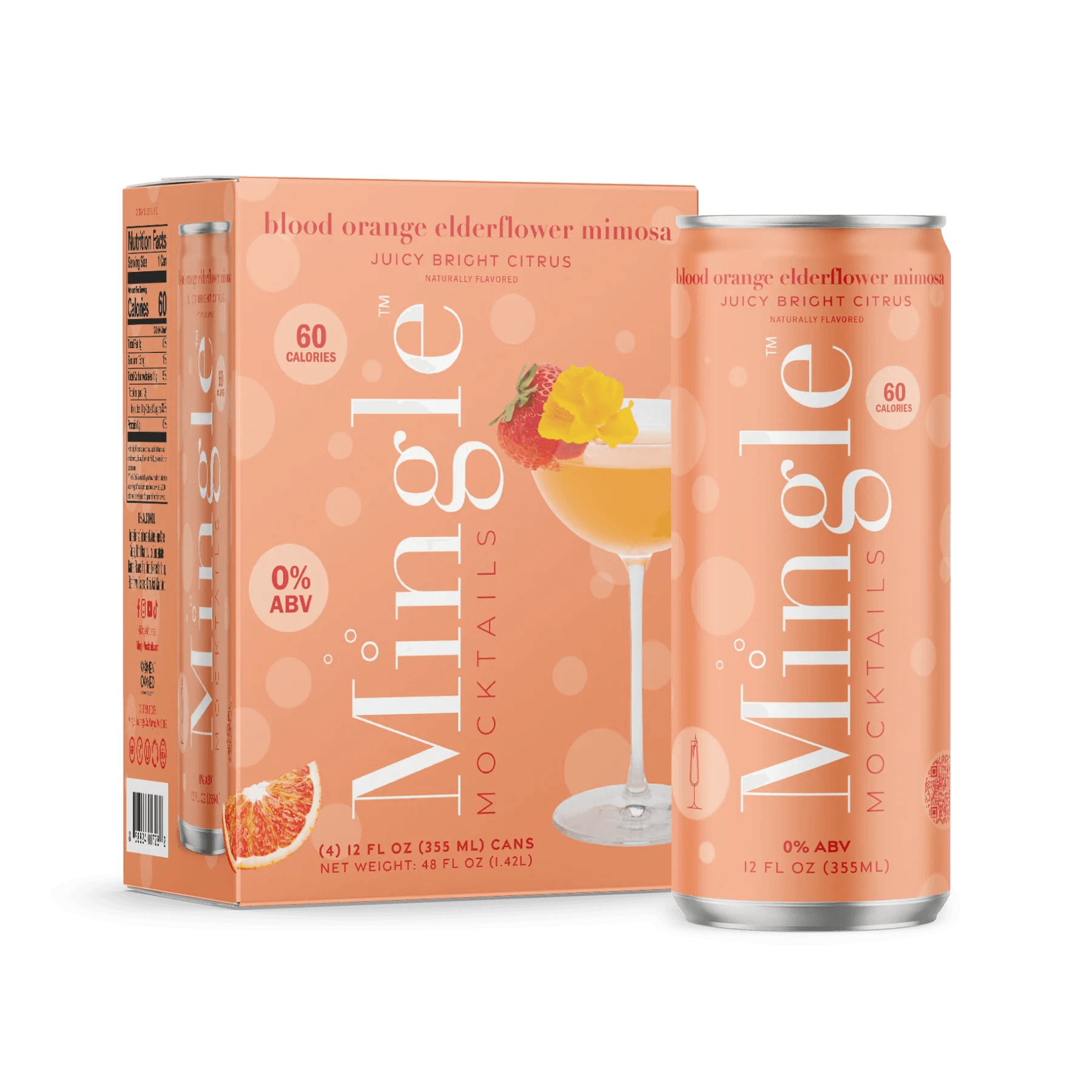 MINGL MOCKTAIL MIMOSA CAN6X4r 355ML 4 PK