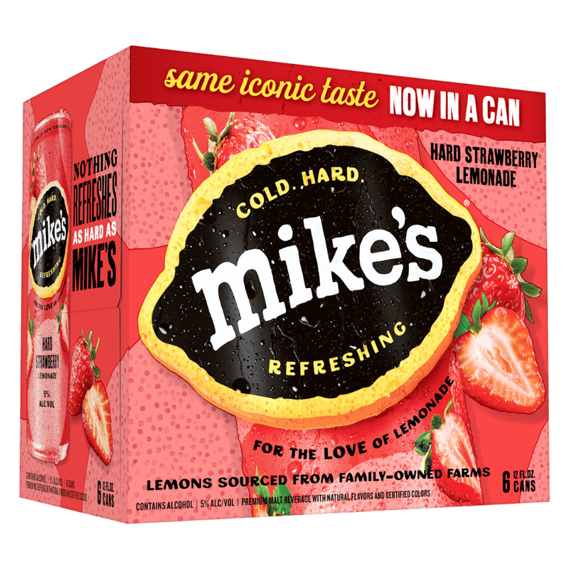 MIKES HARD STRAWBERRY LEMONADE 6 C