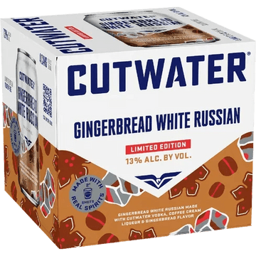 Cutwater Spirits Cutwater Gingerbread White Russian 12 oz Can - 4PK
