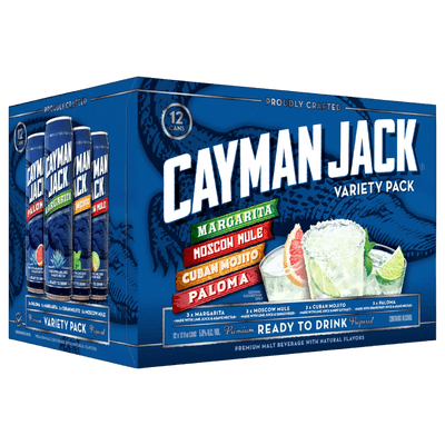 CAYMAN JACK COCKTAIL ADVENTURE VARIETY 12PK