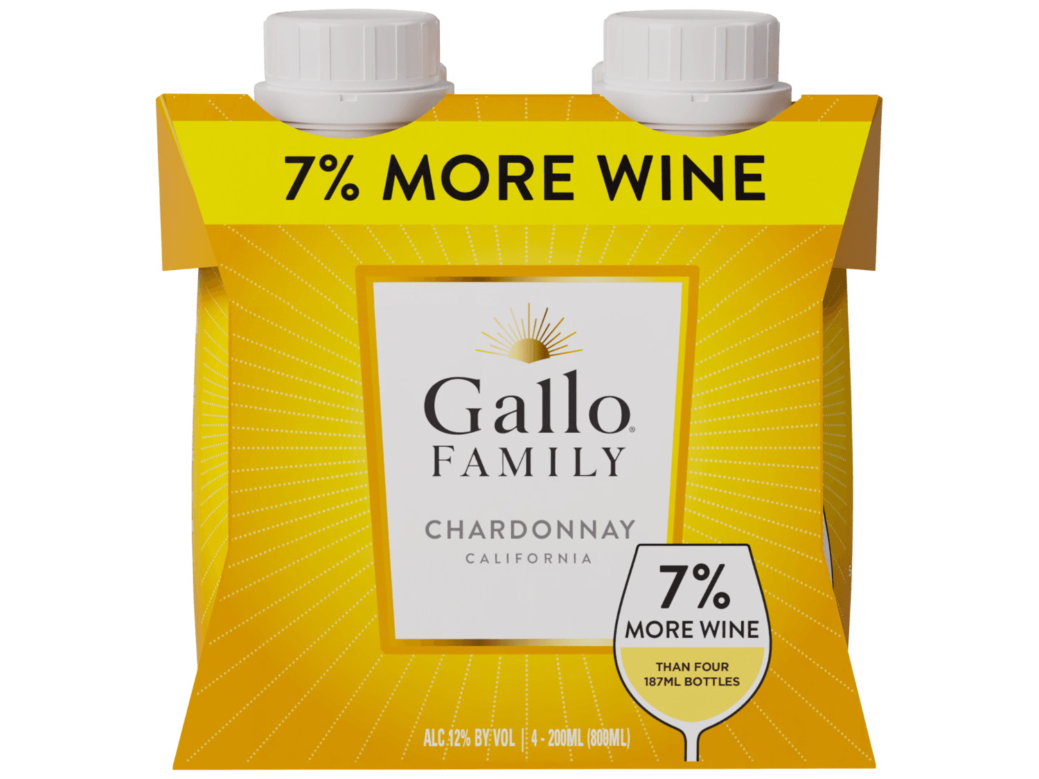 GALLO FAMILY CHARDONNAY 200ML