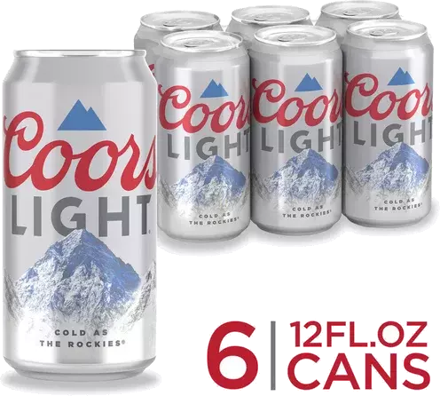 COORS LIGHT 6/30 - 6 Pack