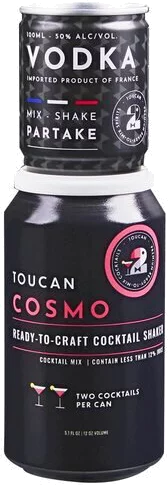 TOUCAN VODKA CAN W / COS 100ML